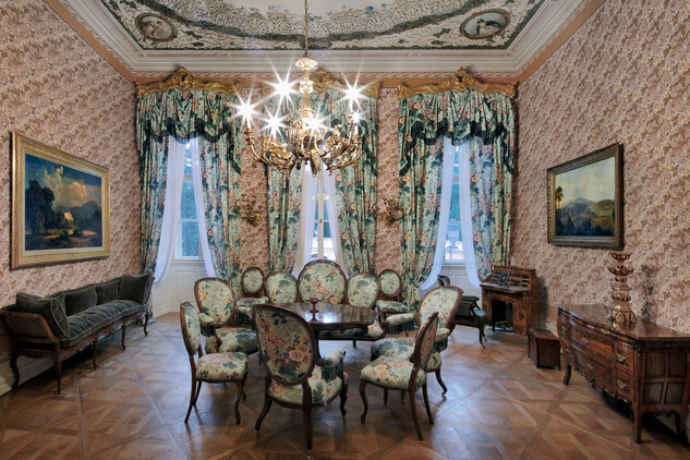 Ploskovice, ložnice císaře