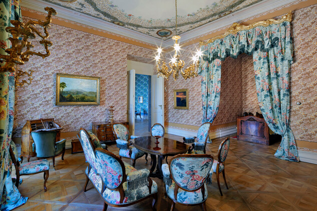 Ploskovice - ložnice císaře